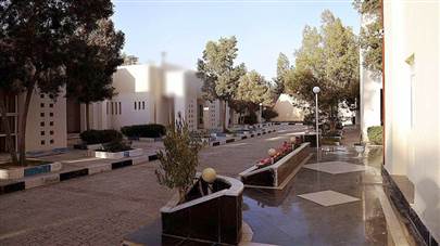 حیاط هتل بهشت قشم حیاط هتل بهشت قشم